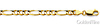 5mm 14K Yellow Gold Solid Figaro Link Chain Necklace 18-30in thumb 1