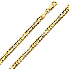 All 14K-18K Gold & Silver Chain Necklaces | GoldenMine