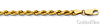 4.5mm 14k Yellow Gold Men's Rope Chain Bracelet 8.5in thumb 1