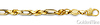 5mm 14K Yellow Gold Men's Diamond-Cut Milano Rope Chain Bracelet 8.5in thumb 1
