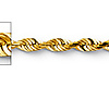 3mm 14K Yellow Gold Diamond-Cut Rope Chain Necklace 16-26in thumb 1