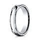 4mm Designer Edge Comfort Fit Benchmark Ring thumb 1