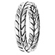 6mm Handmade Wheat Braid Wedding Band - 14K White Gold thumb 2