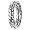 6mm Handmade Wheat Braid Wedding Band - 14K White Gold thumb 2