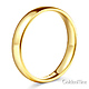 4mm Classic Light Comfort-Fit Dome Wedding Band - 10K, 14K, 18K Yellow Gold thumb 2