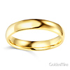 4mm Classic Light Comfort-Fit Dome Wedding Band - 10K, 14K, 18K Yellow Gold thumb 1