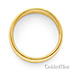 4mm Classic Light Comfort-Fit Dome Milgrain Wedding Band - 10K, 14K, 18K Yellow Gold thumb 3