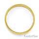 3mm Classic Light Dome Milgrain Wedding Band - 14K Yellow Gold thumb 2