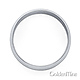 3mm Classic Light Dome Wedding Band - 14K White Gold thumb 2