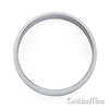 5mm Classic Light Dome Wedding Band - 14K White Gold thumb 2