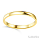 2mm Classic Light Dome Wedding Band - 14K Yellow Gold thumb 1