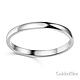 2mm Classic Light Dome Wedding Band - 14K White Gold thumb 1