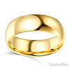 7mm Classic Light Dome Men's Wedding Band - 14K Yellow Gold thumb 1