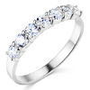 2mm 7-Stone CZ Wedding Band in 14K White Gold thumb 0