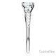 3-Stone Trellis Round-Cut CZ Engagement Ring in 14K White Gold 1.5ctw thumb 2