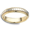 Two-Tone 5mm 14K Two Tone Gold Dora Wedding Band thumb 1