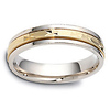 5mm 14K Two-Tone Gold Dora Wedding Band thumb 1