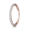 2mm 14K Rose Gold Benchmark Diamond Eternity Ring thumb 0