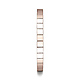 2mm 14K Rose Gold High Polished Benchmark Wedding Band thumb 2