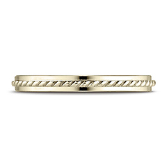 2mm 14k Yellow Gold Cord Design Ring